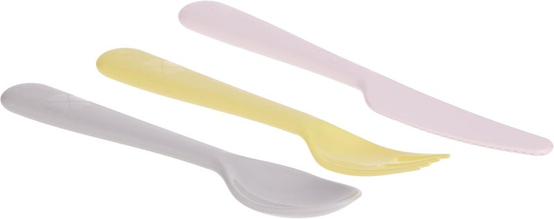 Children Dinnerware Set, Assorted Colors -  36-piece - Image 4