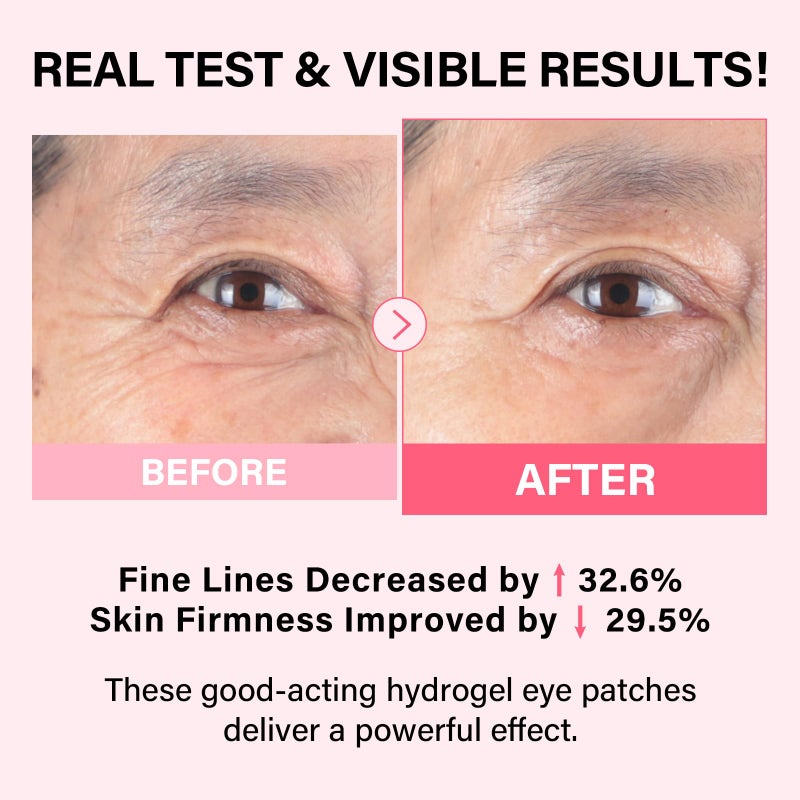 iMethod PDRN Collagen Boost Eye Patches - Under Eye Mask, Instant Lift Eye Mask for Reduce Fine Lines & Wrinkles, Firming Under Eye Patches for Dark Circles, Puffy Eyes, Eye Bags, 8 Pairs - Image 2
