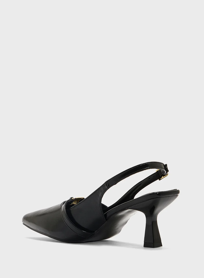 ايلا حذاء بكعب sling back