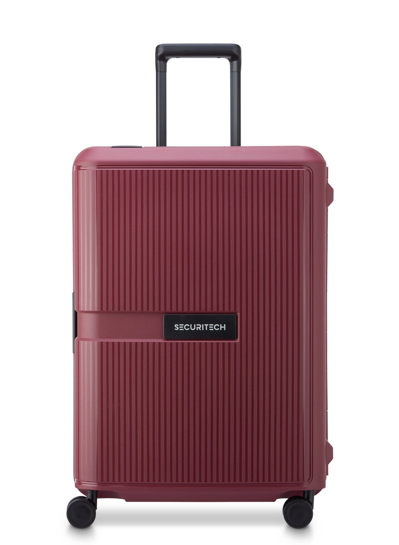 DELSEY Securitech By Delsey Stone Hardcase Double wheel trolley 70cm Burgundy Medium - Image 1