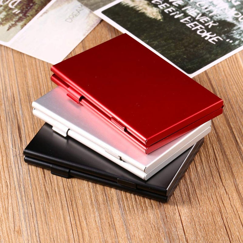 Aluminum SD Card Holder Case Portable Memory Card Storage for 6 Cards - Image 5