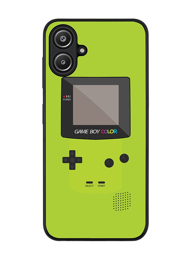 Stylizedd For Samsung Galaxy A06 Case,Slim fit Camera Protection, Shockproof Thin Phone cover - Gameboy Color - Green - Image 1
