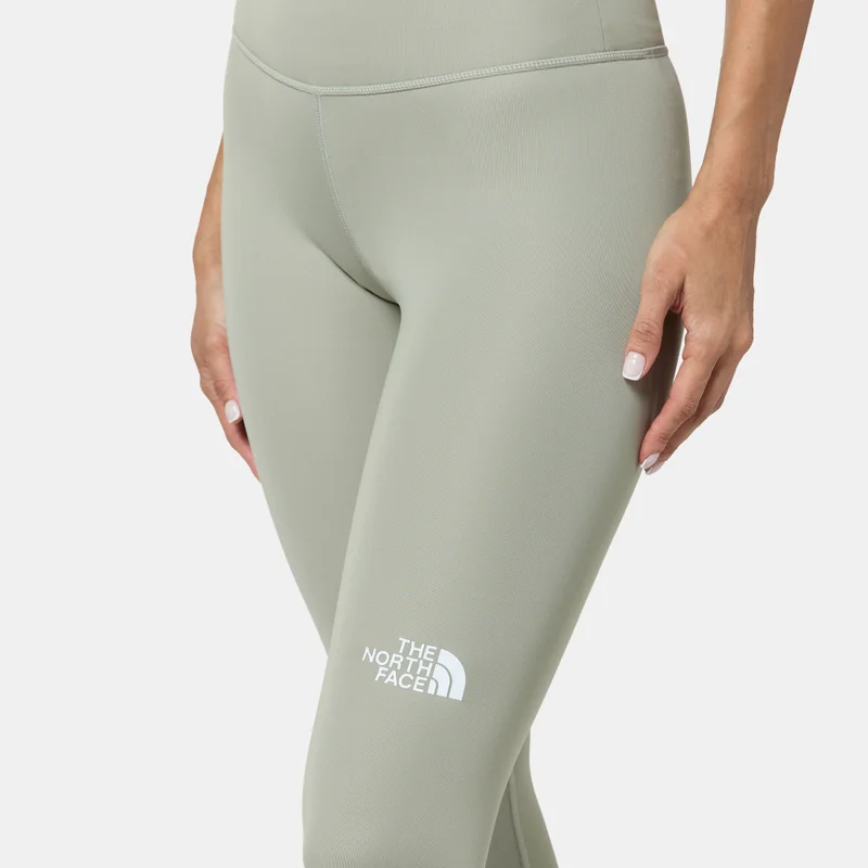 The North Face Grey Women's Performance Graphic Leggings for Women | Best Price UAE