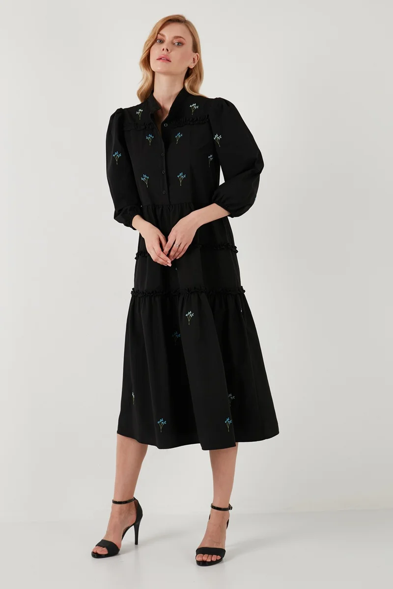 Lela Floral Tiered Dress