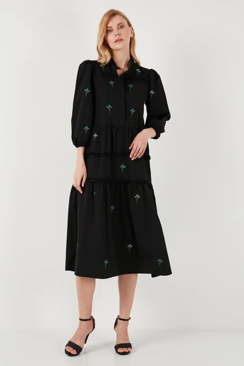 Lela Floral Tiered Dress
