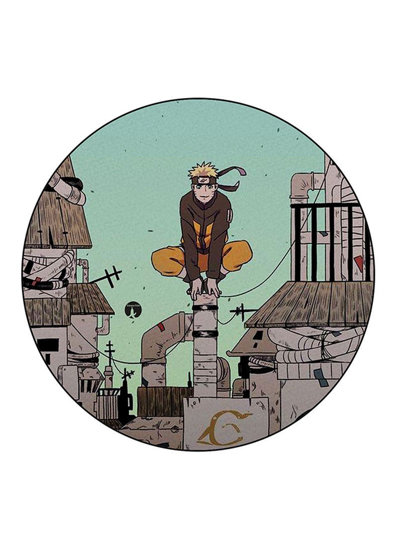 RKN Anime Naruto Printed Mouse Pad  Multicolour