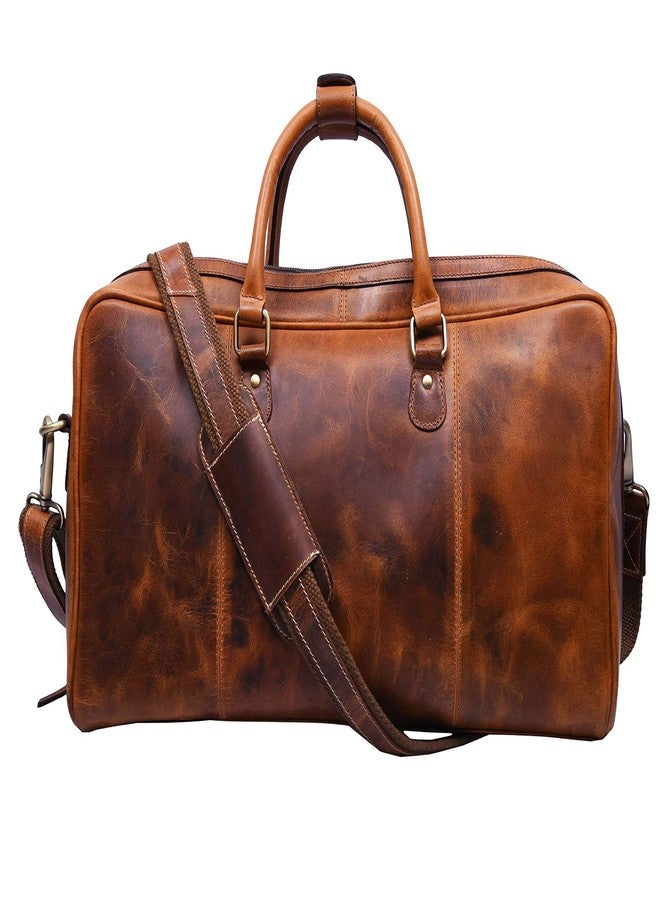 AARON LEATHER GOODS VENDIMIA ESTILO Leather Bag Strap Replacement Adjustable Shoulder Strap Brown Black for Messenger, Laptop, Camera, Travel Bags Fit for All with Metal Swivel Hooks - Image 3