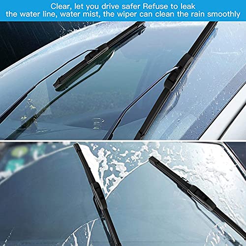 Auto Hub Car Wiper Blade Compatibility with Maruti Suzuki Ritz (Model : 2009-2017) Windshield Size D-22,P-16 - Image 4