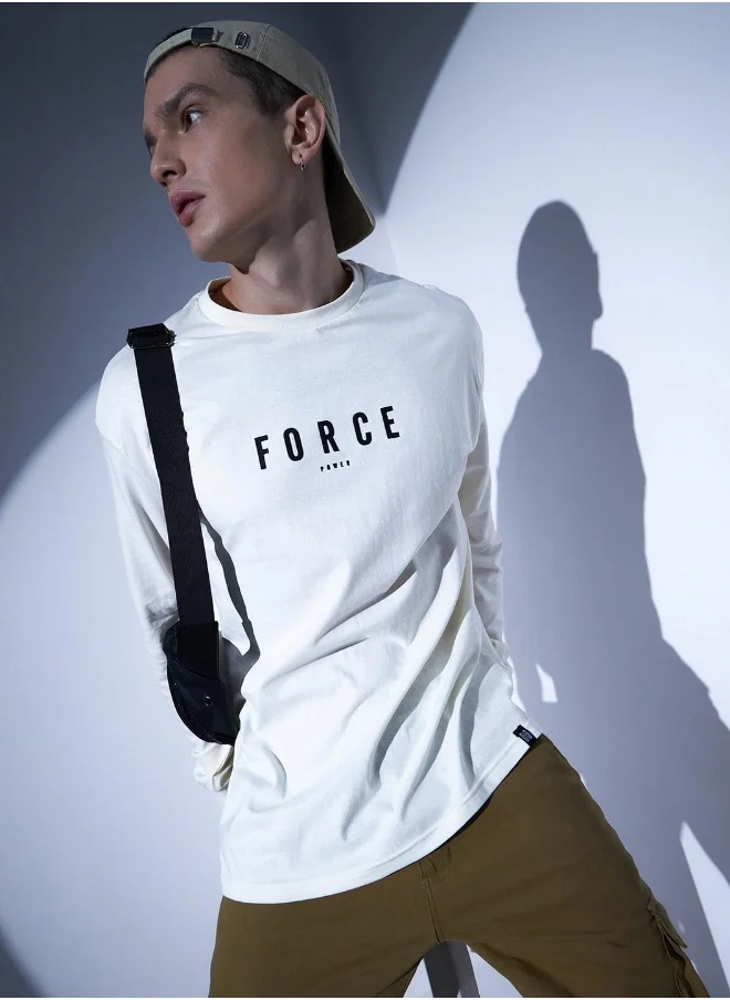 هوبرهولمي Men White T-Shirts - Classic and Versatile Wardrobe Essential