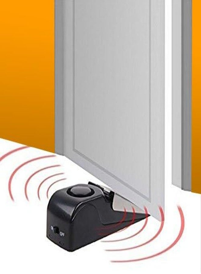 Birud Door Stopper, Door Stop Alarm, Security Wedge Portable Door Jammer with 95 dB Siren Alarm Devices for Home Travel Apartment Dorm Office Safety Tools - Image 3