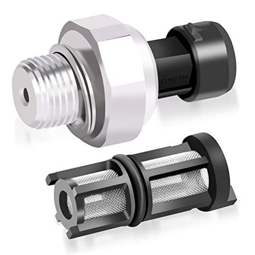 JCCGLOBAL 926040 Fuel Injection Pressure Sensor with Screen Filter Compatible with Chevrolet,Buick,GMC,Hummer,Cadillac,Isuzu,Saab,2003-2008,4.8L,5.2l,5.3L,5.7L,6.0L,6.2L - Image 1