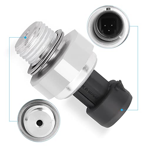 JCCGLOBAL 926040 Fuel Injection Pressure Sensor with Screen Filter Compatible with Chevrolet,Buick,GMC,Hummer,Cadillac,Isuzu,Saab,2003-2008,4.8L,5.2l,5.3L,5.7L,6.0L,6.2L - Image 2