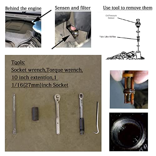 JCCGLOBAL 926040 Fuel Injection Pressure Sensor with Screen Filter Compatible with Chevrolet,Buick,GMC,Hummer,Cadillac,Isuzu,Saab,2003-2008,4.8L,5.2l,5.3L,5.7L,6.0L,6.2L - Image 5