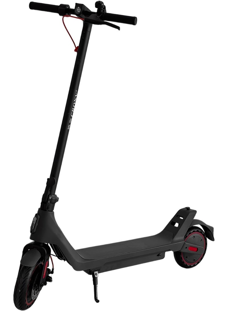 Crony XM-A1 2nd Gen Electric Scooter for teenagers/Adults, 350W Motor, 25–45KM/H High-Speed E-Scooter, 36V 7.8Ah Battery, 15–20KM Range, Foldable Portable E-Scooter with LED Headlight, LCD Display, 3 Speed Modes, App Connectivity, Front Disc Brake, Aluminum Alloy Frame, 120KG Load, Urban Commuter Smart Electric Scooter - Image 1