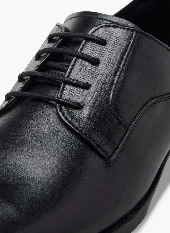 LBL by Shoexpress  Men Lace-Up Leather Derby Shoes for Men | Best Price UAE