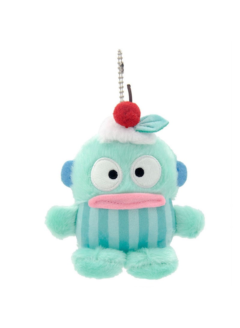 Cute Plush Doll Pendant, High-Quality PP Cotton Material Bag Key Chain Ornament, Ornament Gift For Boys And Girls (10cm Good Mood Half Fish Pendant) - Image 1