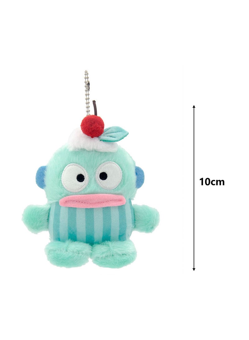 Cute Plush Doll Pendant, High-Quality PP Cotton Material Bag Key Chain Ornament, Ornament Gift For Boys And Girls (10cm Good Mood Half Fish Pendant) - Image 2