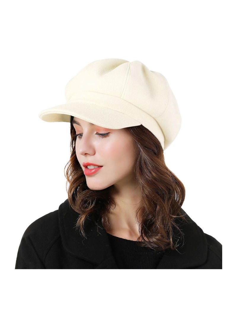 SYOSI Women Beret Newsboy Hat, French Wool Cap Classic, Fashion Vintage Beret Hat, Wool Blend Hat for Walking, Driving, Golfing, Everyday Wear, Fits Most Head Sizes, Best Choice for Gifts - Image 2