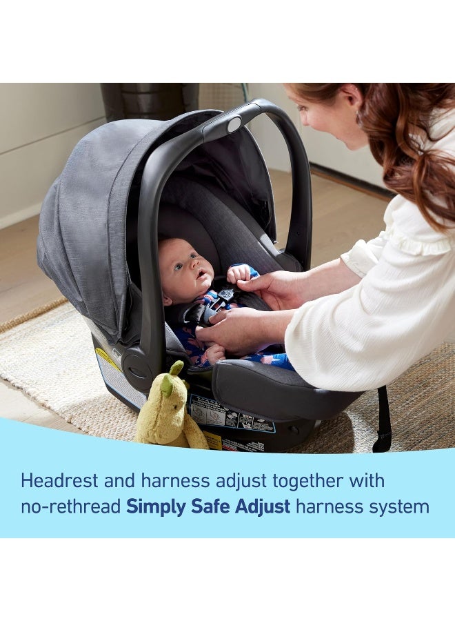 Graco SnugRide 35 DLX Infant Car Seat ft. Load Leg Technology - Image 4