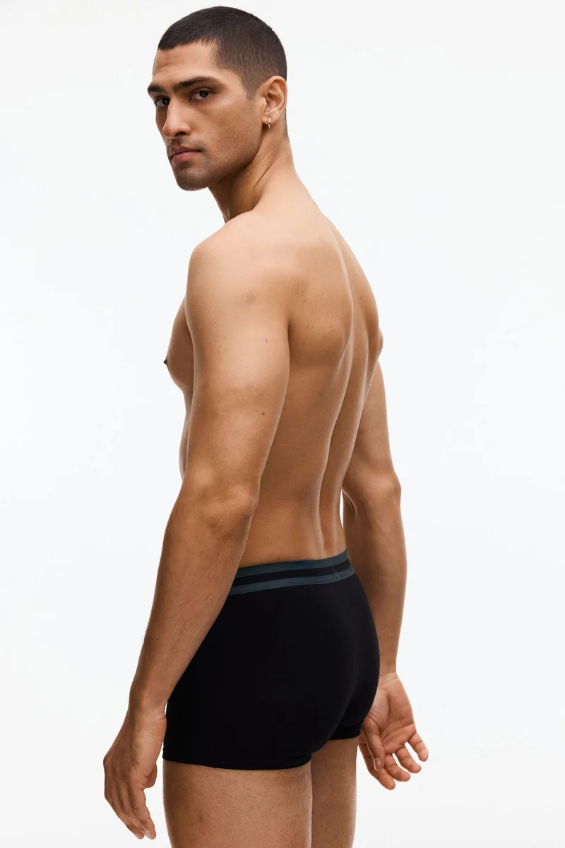 H&M  3-pack short trunks with Lycra® for Men | Best Price UAE