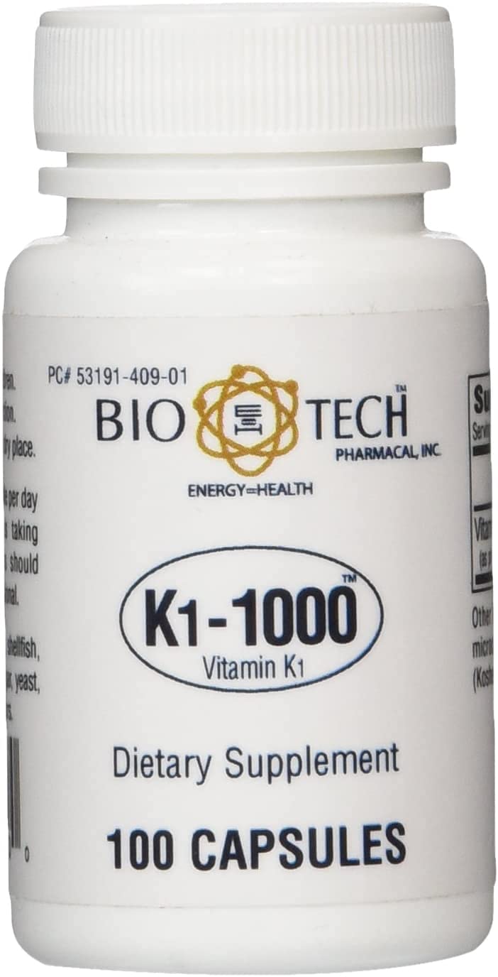 BioTechUSA BioTech K11000 Vitamin K1 100 Capsules