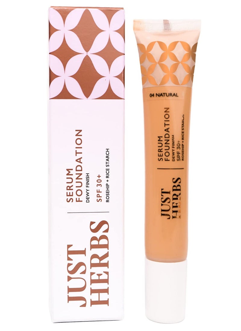 Just Herbs Just Herbs Foundation for Face Makeup with SPF30 20ml  - Image 1