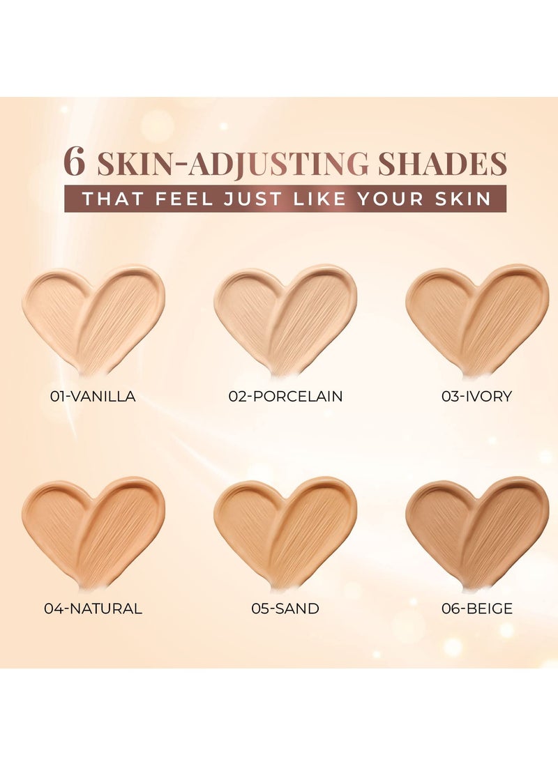Just Herbs Just Herbs Foundation for Face Makeup with SPF30 20ml  - Image 4