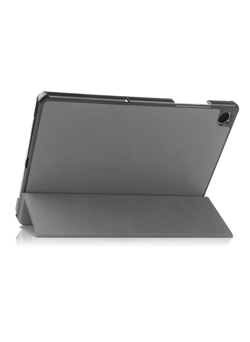 Youque Leather Shell Shockproof Case for  Samsung Galaxy Tab A9 Plus x210/x216/x218 Gray - Image 3
