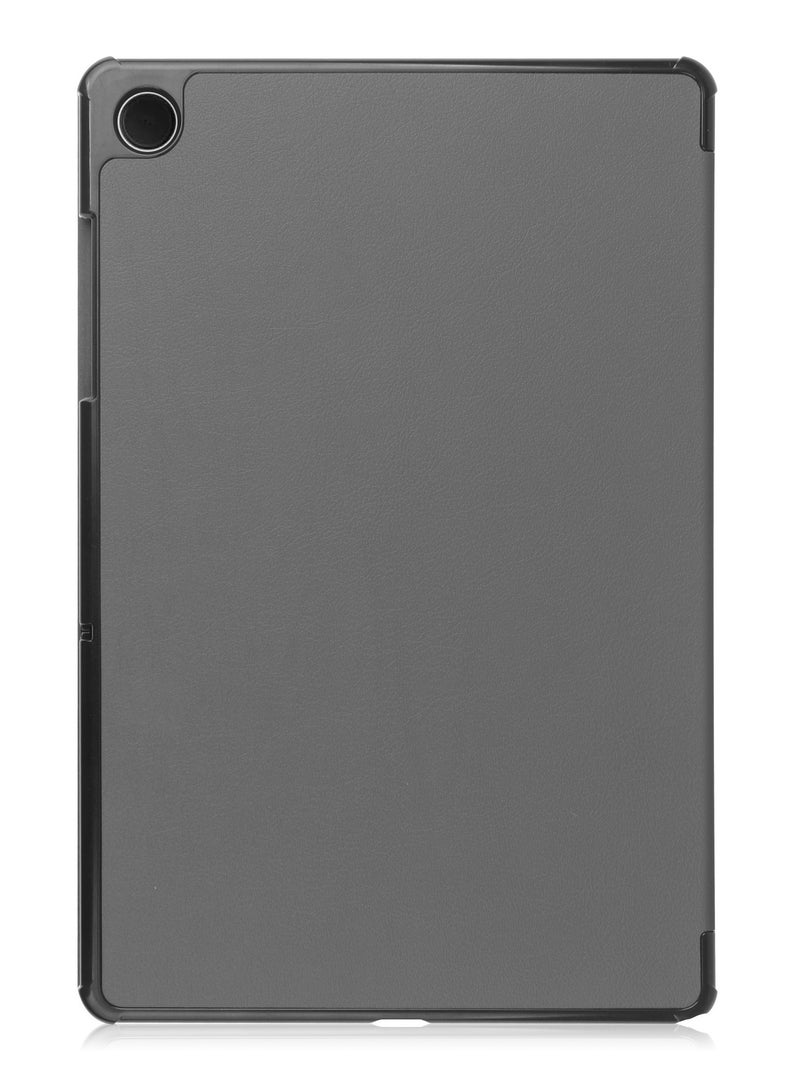 Youque Leather Shell Shockproof Case for  Samsung Galaxy Tab A9 Plus x210/x216/x218 Gray - Image 2