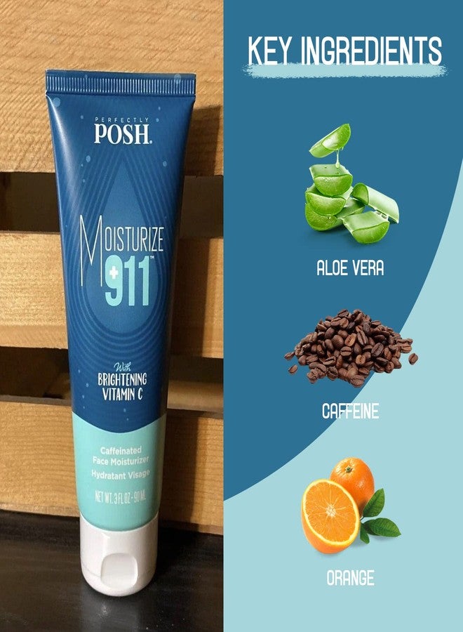 Perfectly Posh - Moisturize 911 - Caffeinated Face Moisturizer - 90 ml - Image 2