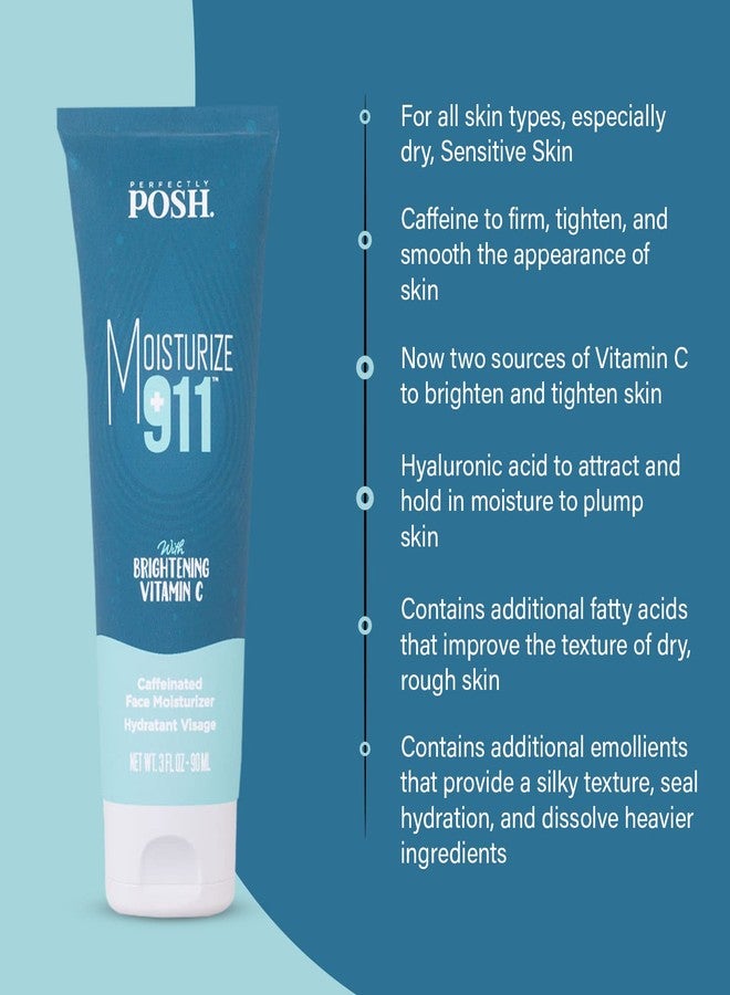 Perfectly Posh - Moisturize 911 - Caffeinated Face Moisturizer - 90 ml - Image 5