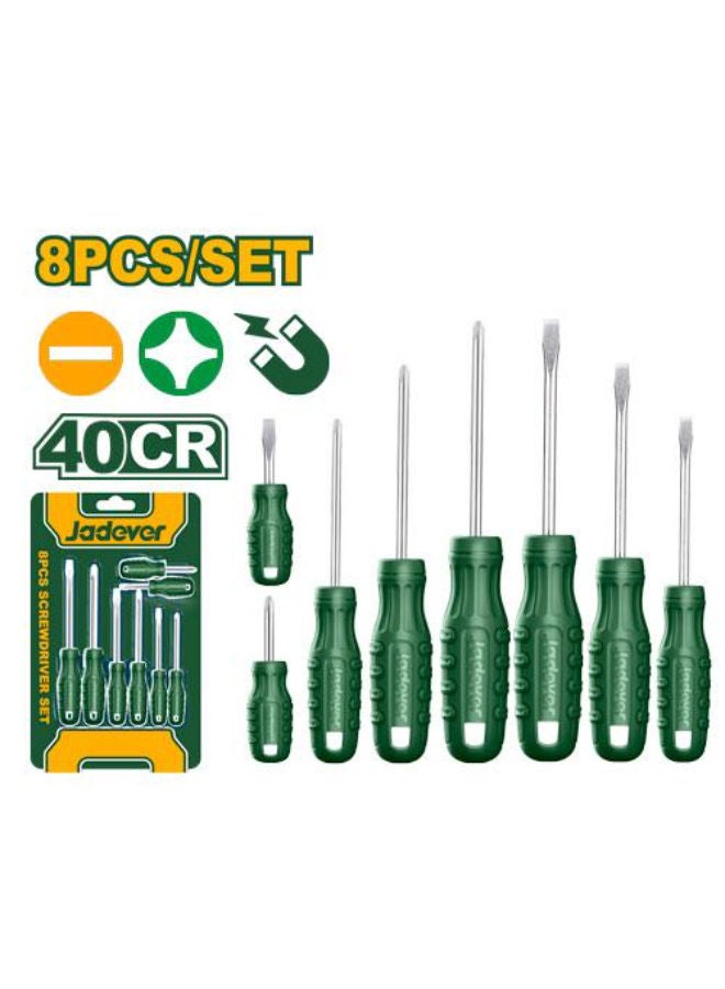 Jadever 8 Pcs Screwdriver Set Jdss2408