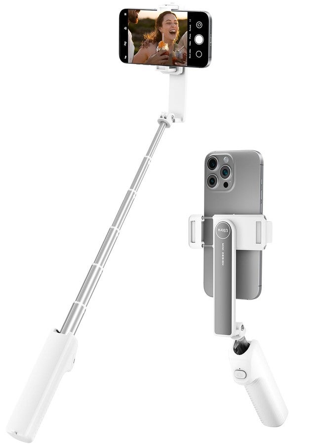 Viozon Aluminum Alloy Wireless Selfie Stick, Lightweight Extendable Pocket-Size Phone Stick with Remote, Compact Travel Selfie Stick Compatible with 4–7" Smartphones for Vlog/Filming - Image 1