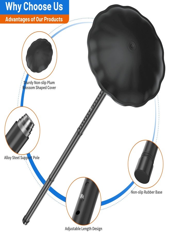 Scisum Golf Travel Bag Support Pole - Heavy-Duty Alloy Steel Golf Club Protector with ABS Cover, Adjustable 27-56 Inch, Tool-Free Installation for Travel Bags - Image 4