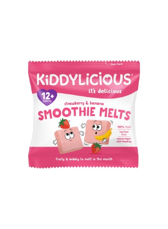 Smoothie Melts, Strawberry & Banana - 6g, France