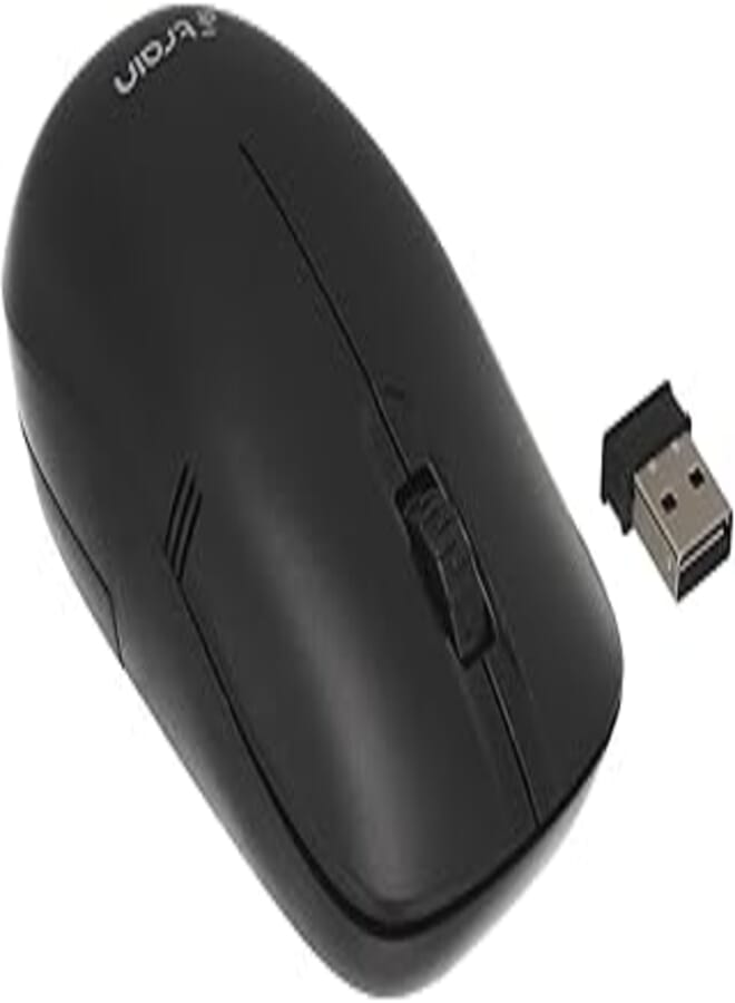 E-train (MO10B) Wireless Optical Mouse 1200DPI - Black