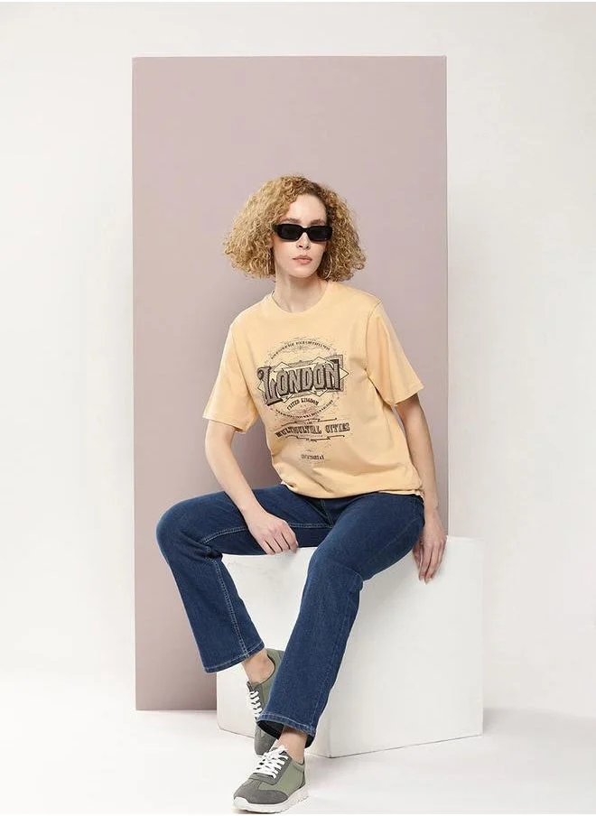 Dillinger Dillinger Oversized London Graphic Print T-Shirt