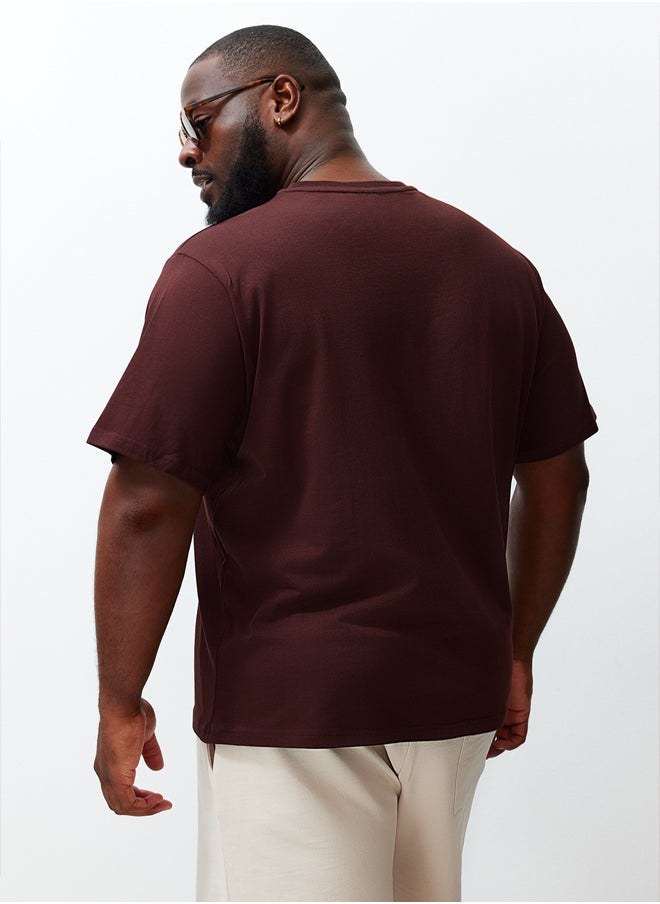 Plus Size Brown Regular/Normal Cut 100% T-Shirt TMNSS23TS00134 - pzsku/Z404AD6228FBEE8BFE2F3Z/45/_/1739717994/88c68a8f-7a60-4858-9684-beaeac0b4156