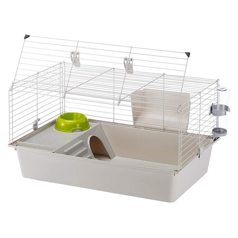 Ferplast Cavie Guinea Pig Cage & Rabbit Cage | Pet Cage Includes All Accessories to Get You Started & a 1-Year Warranty - Image 3