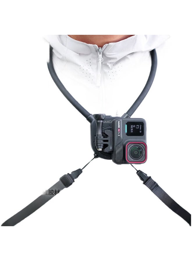 Maxcam/Maisikamu Neck Strap For Action Cameras, Compatible With Gopro Ace Pro 2/Gopro 13/12, Fishing Mount, Cycling Accessory - Image 2