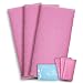 CASAVIDA Exfoliating Washcloth Back Scrubber for Shower Exfoliating Body Scrubber Japanese Beauty Washcloth African Net Sponge Bath Korean Loofah Towel Wash Cloth Shower Scrub Towel 3 Pack (Pink x 3) - Image 2