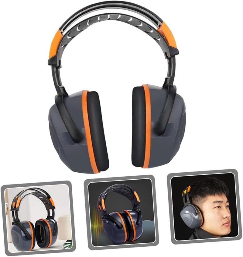 Noise Cancelling Ear Muffs For Work Soundproof Headphones With Padded Comfort - Image 4