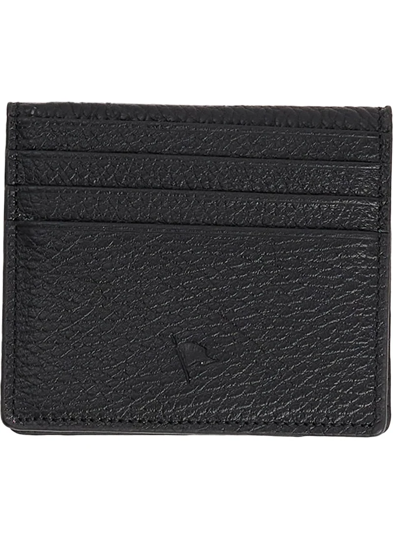Tudors Leather Men's Black Wallet