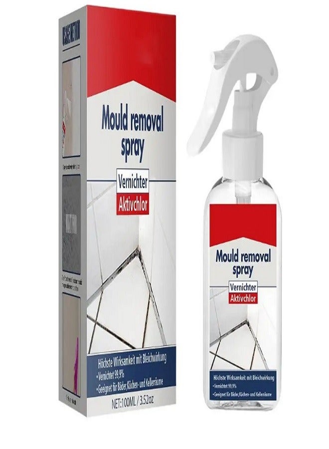Extra Strength Mold and Mildew Stain Blaster Spray, Mildew Remover Effective and Fast-Acting Mold Remover, for Cleaning, Walls, Tiles And More 100ml (1-Pcs)  - Image 1