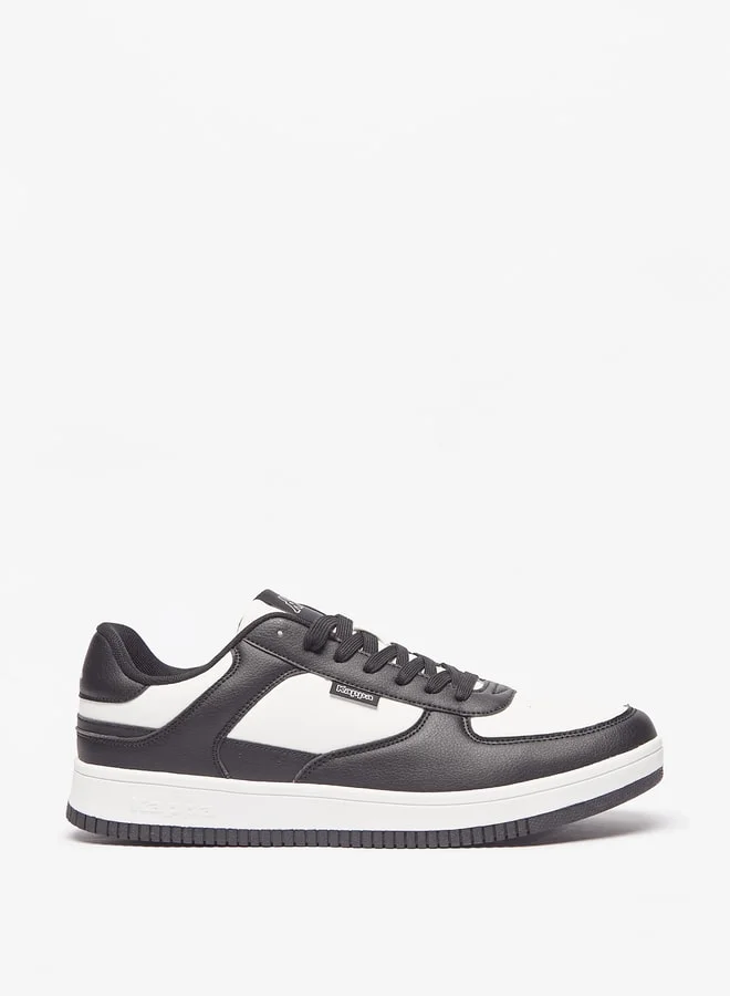 Kappa Mens Colourblock Lace-Up Sports Casual Sneakers