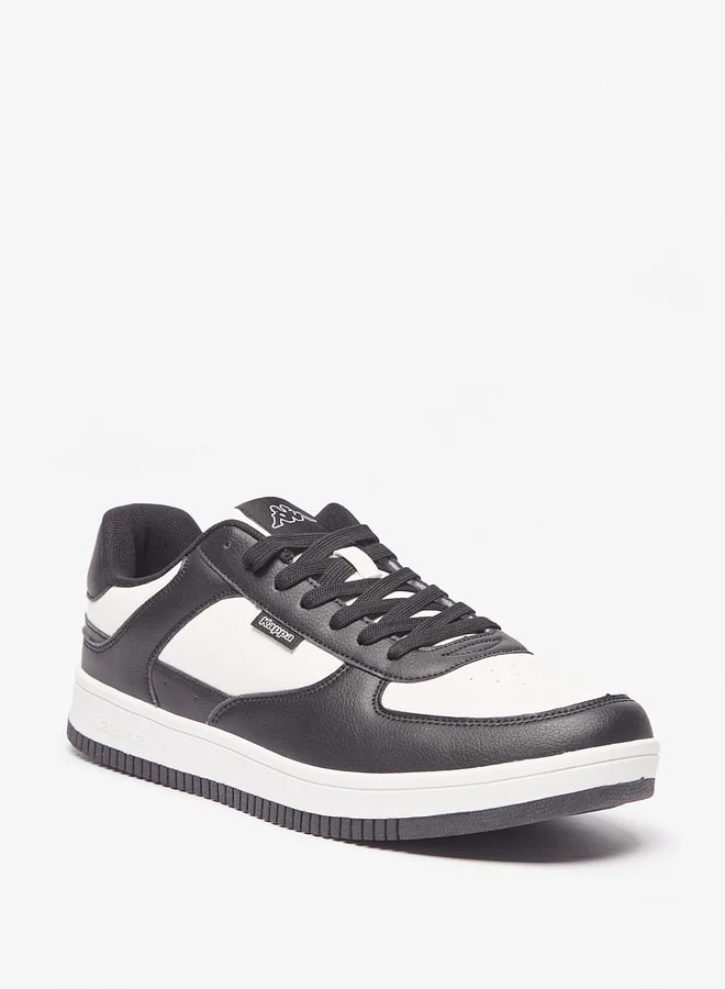 Kappa Mens Colourblock Lace-Up Sports Casual Sneakers
