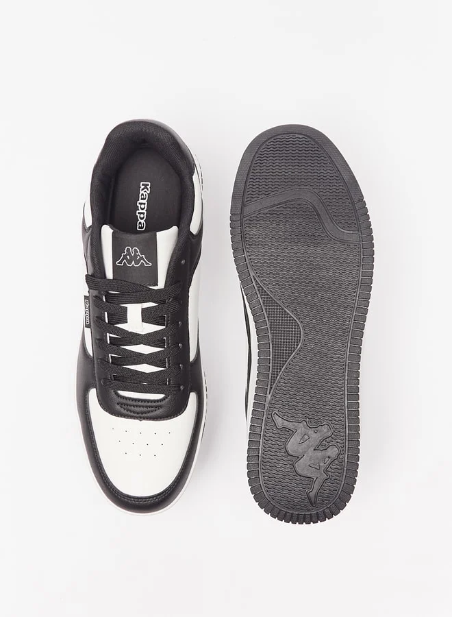 Kappa Mens Colourblock Lace-Up Sports Casual Sneakers