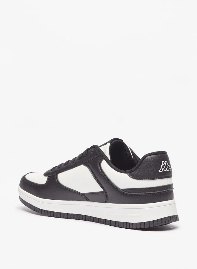 Kappa Mens Colourblock Lace-Up Sports Casual Sneakers