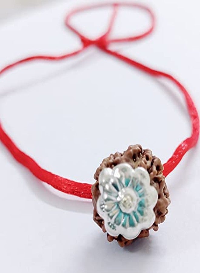 Certified Gems Easy to Wear 4 Mukhi Nepal Rudraksha with Pendant and Dori Original Certified - Image 4
