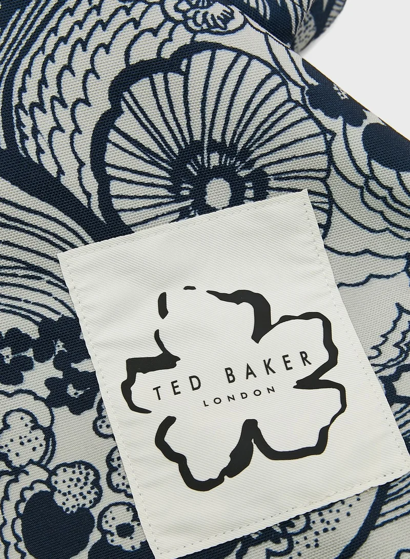 Ted Baker Talan Bloom Floral Canvas Tote